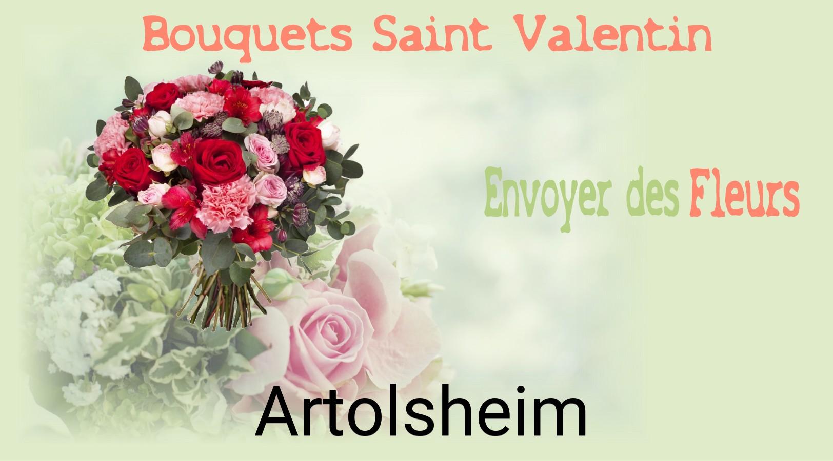 Roses de Saint-Valentin livrées à Artolsheim